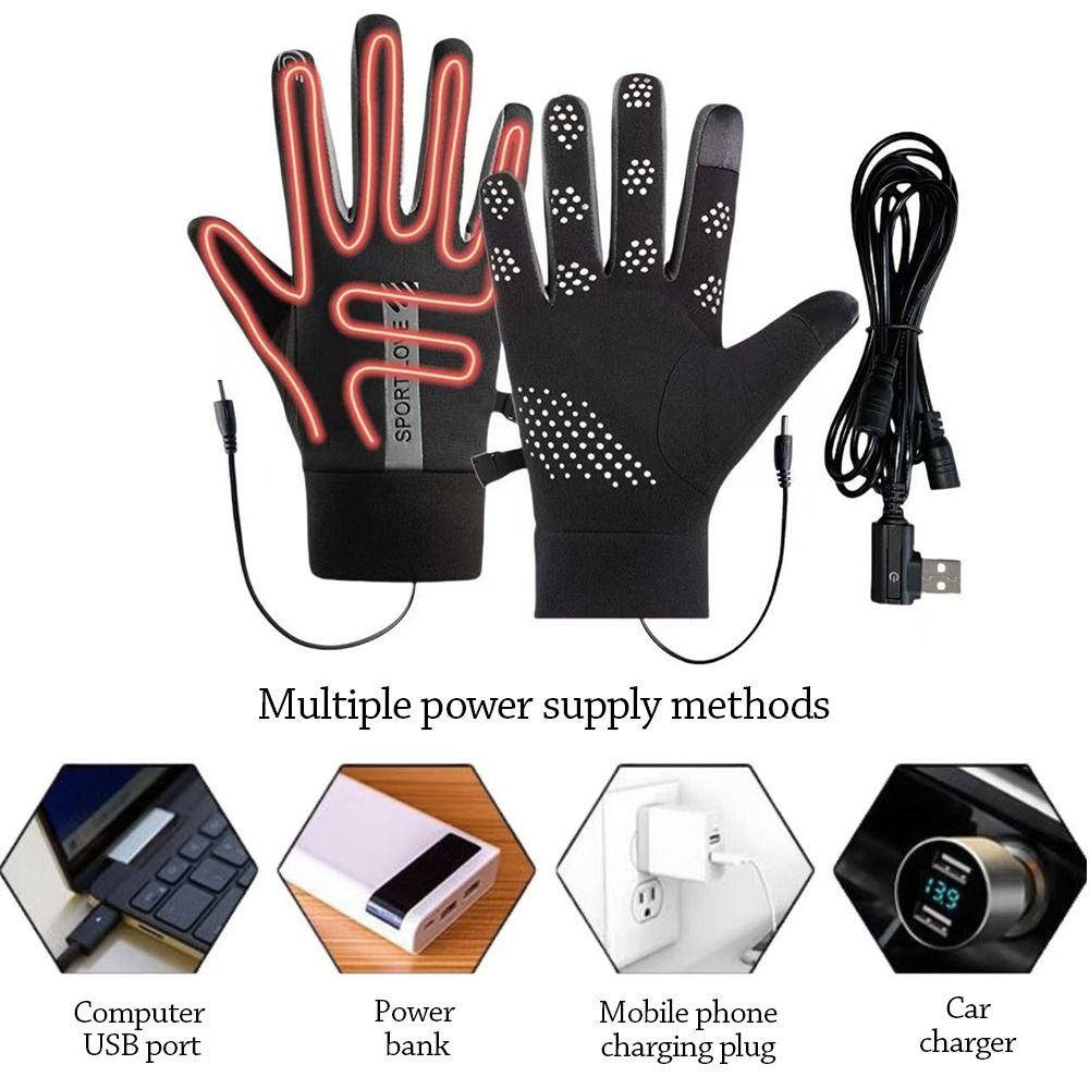 Creative Winter USB Heated Glo - Heated Gloves Electric 评论和价格