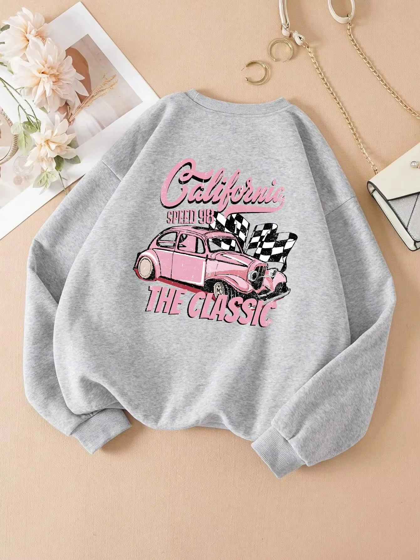 Women's 26 Y2K Fashion Casual  - Winter Clothing Drawing 评论和价格